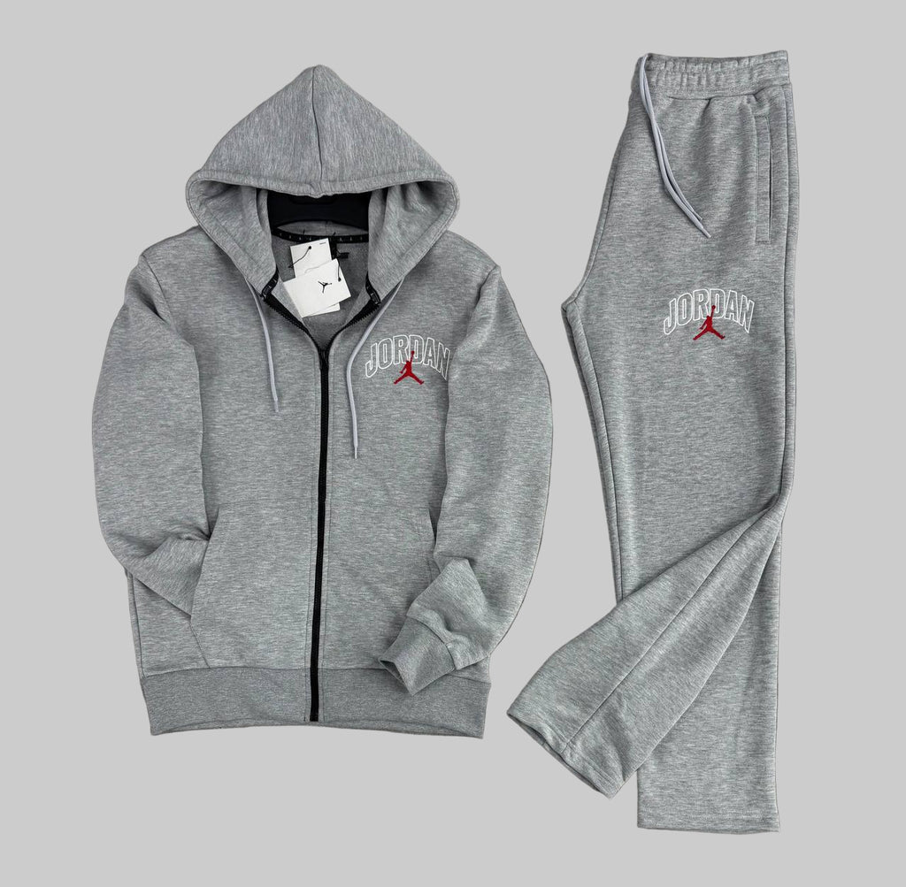 Moški športni komplet JORDAN, klasično siv