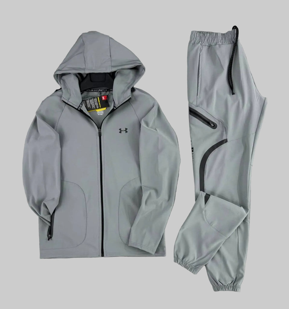Moška športna oblačila Under Armour, siva