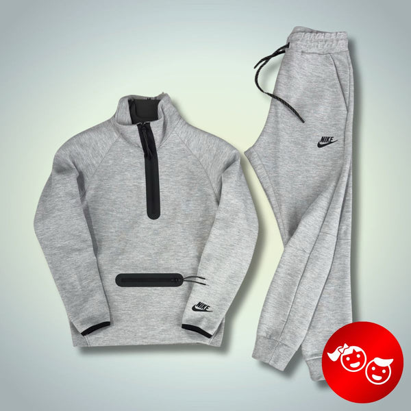 Nike Tech Fleece otroška trenirka, klasična siva. Model 2024. Vrhunska kakovost