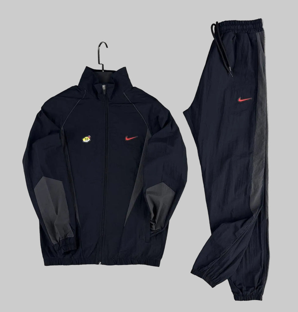 Moška trenirka Nike, črno-siva – vodoodbojen material
