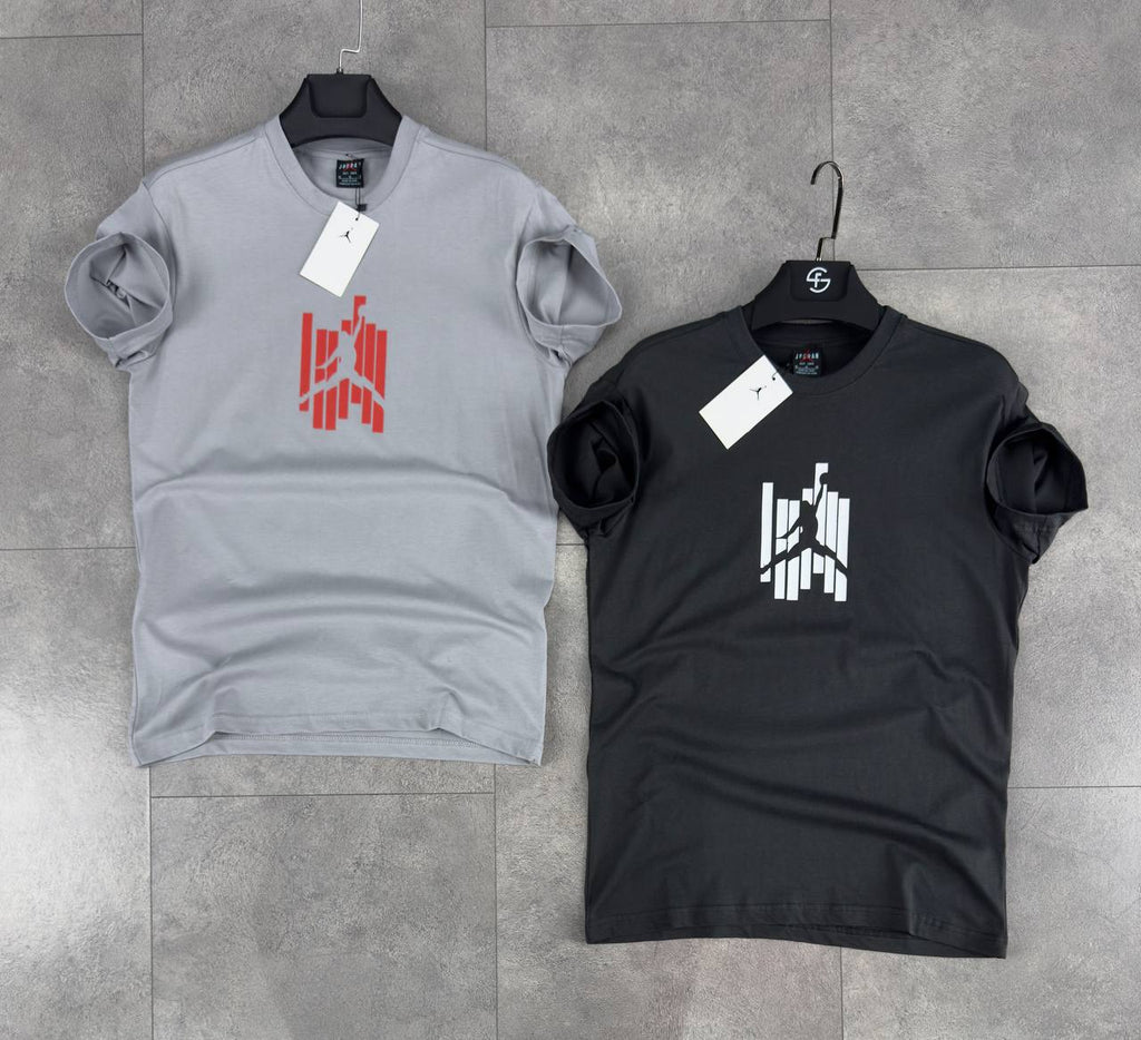 Moška majica Jordan, s potiskom na hrbtu – grafit