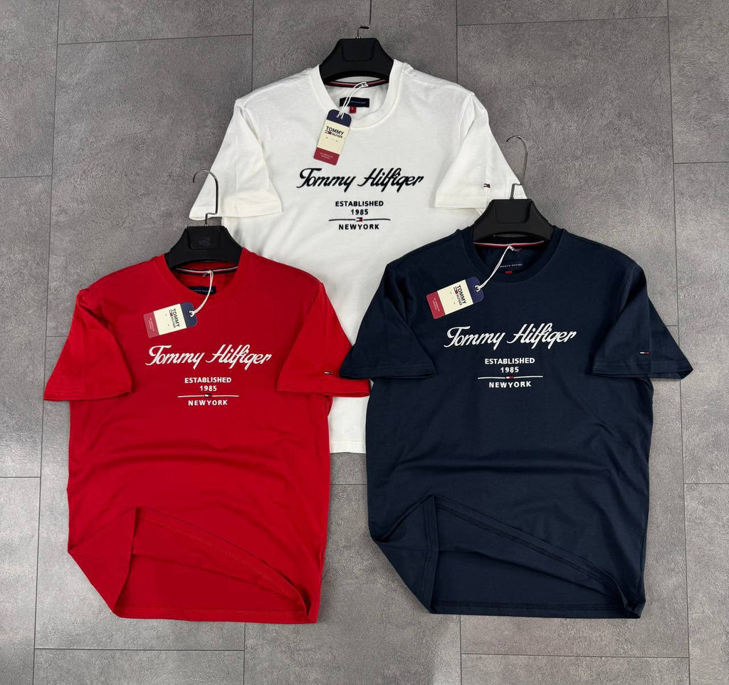 Moška majica Tommy Hilfiger, temno modra