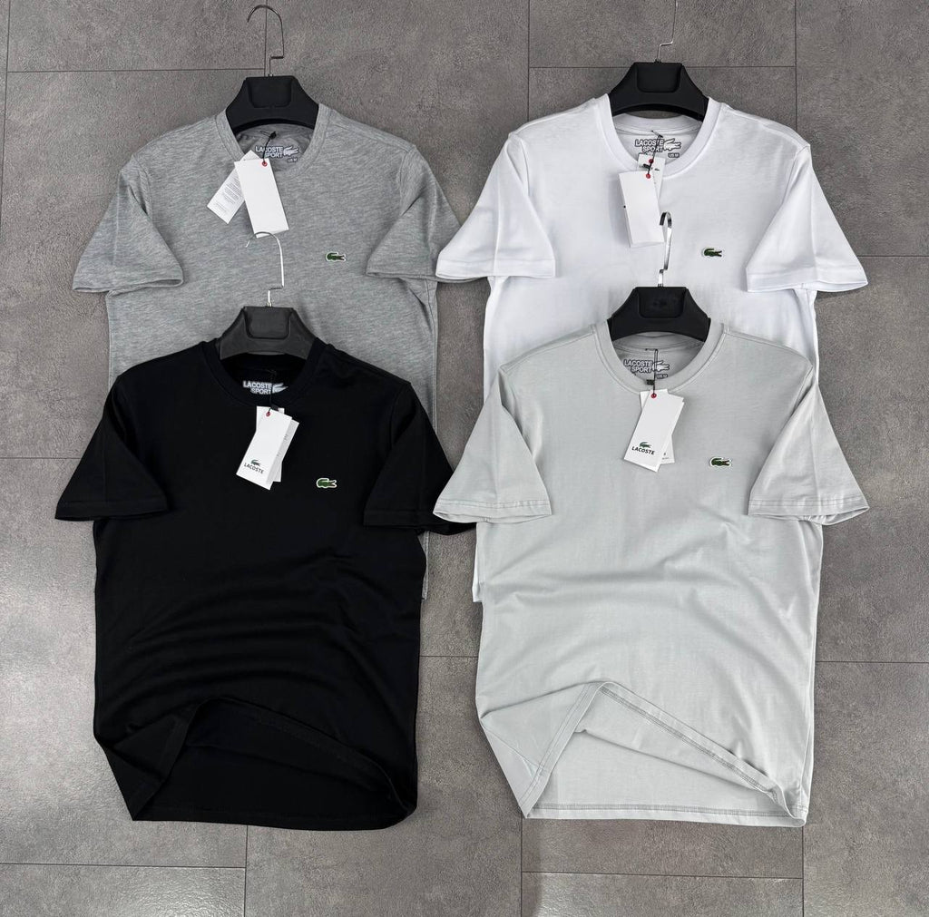 Moška majica Lacoste, črna